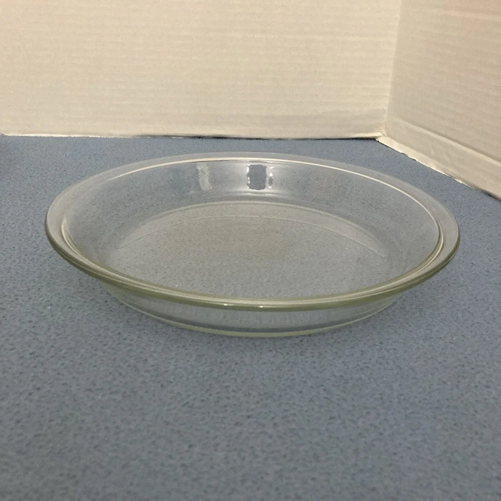VTG PYREX #209 Clear Glass (Square Backstamp) 23 cm (9 7/8